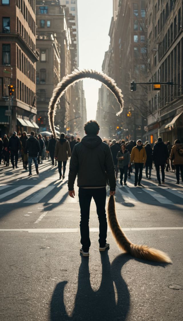 What If Humans Had Tails?