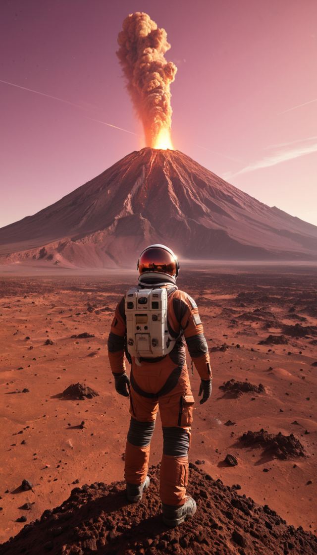 The Tallest Volcano in the Solar System Is on Mars