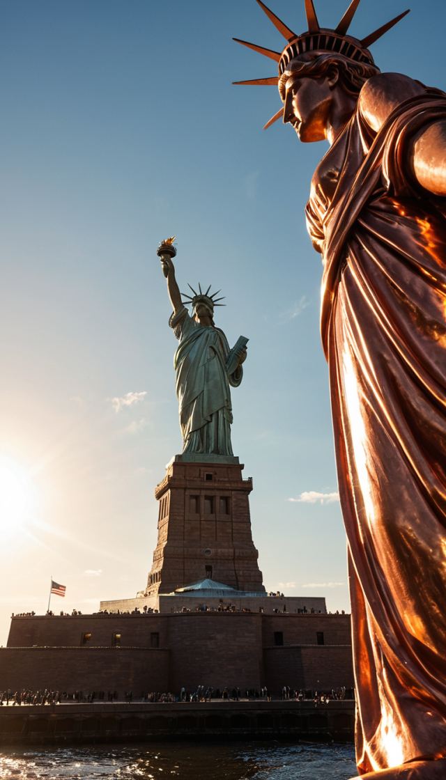 The Statue of Liberty Used to Be Brown